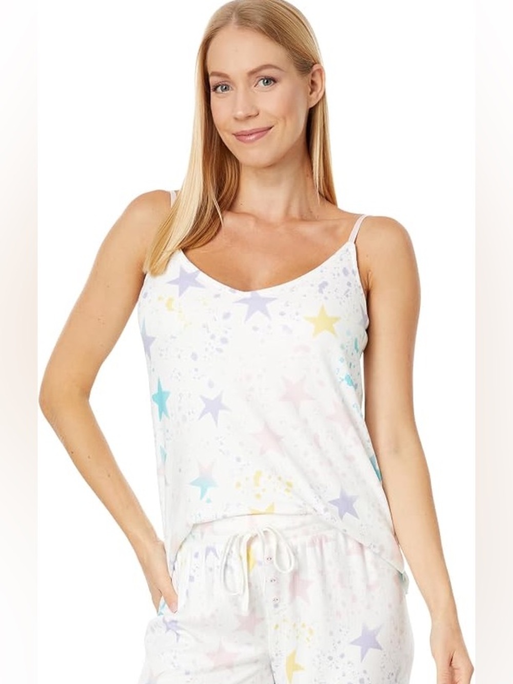 NWT PJ SALVAGE STARS SPLAT CAMI MSRP $50
